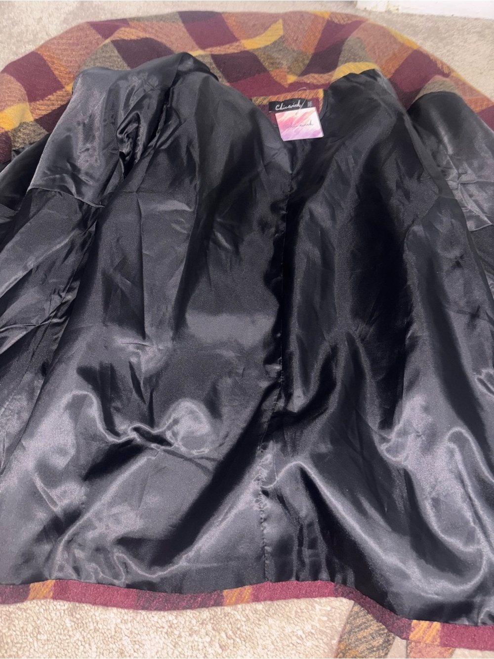 Chicwish prairie rabato wrap Coat Size 2XL - Picture 6 of 8